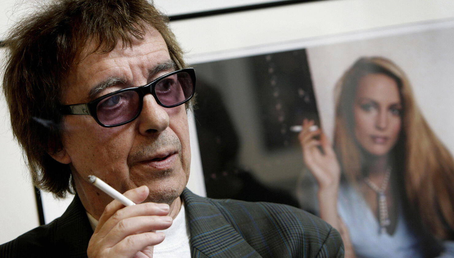 Former Rolling Stones bassplayer Bill Wy