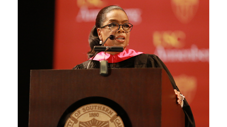 The USC Annenberg School For Communication And Journalism Celebrates Commencement With Keynote Address From Oprah Winfrey
