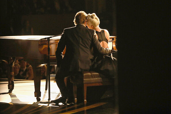 Bradley Cooper & Lady Gaga at the Oscars - GettyImages