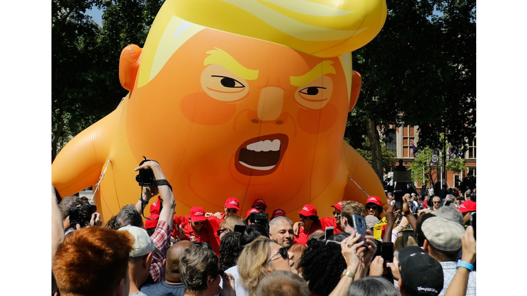 TOPSHOT-BRITAIN-US-DIPLOMACY-TRUMP