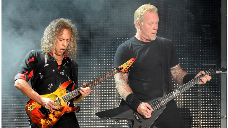 Metallica Performs At The Rose Bowl