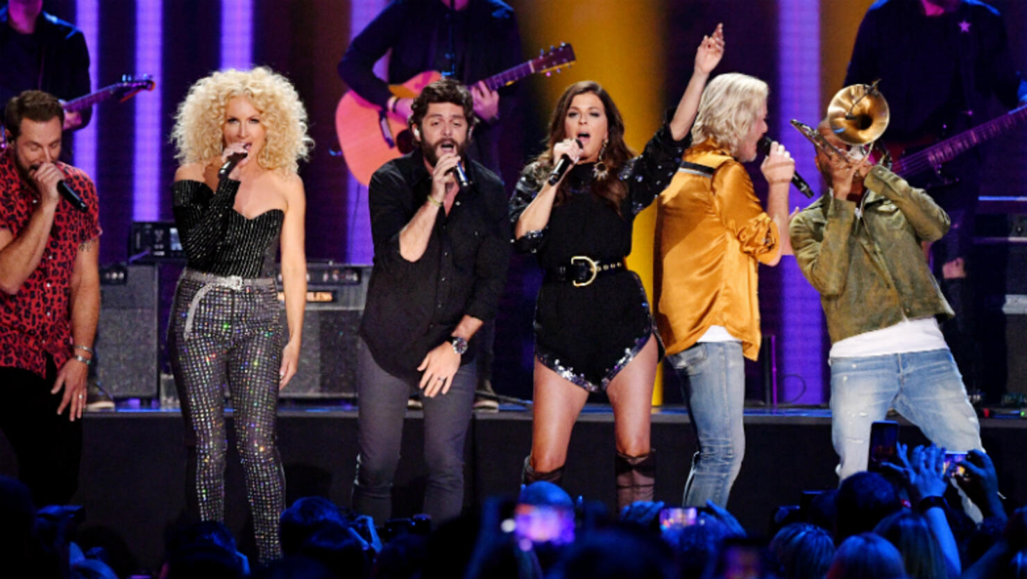 Thomas Rhett & Little Big Town Perform 'Don't Threaten Me With A Good ...