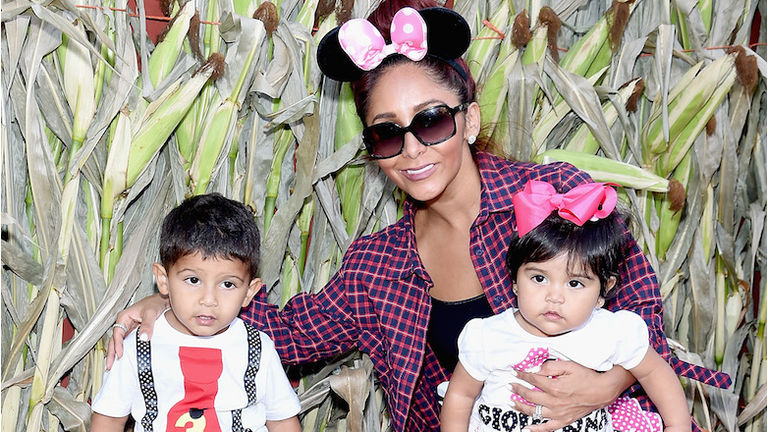 Nicole Polizzi Hosts A Joint Birthday Party For Her Children Lorenzo And Giovanna