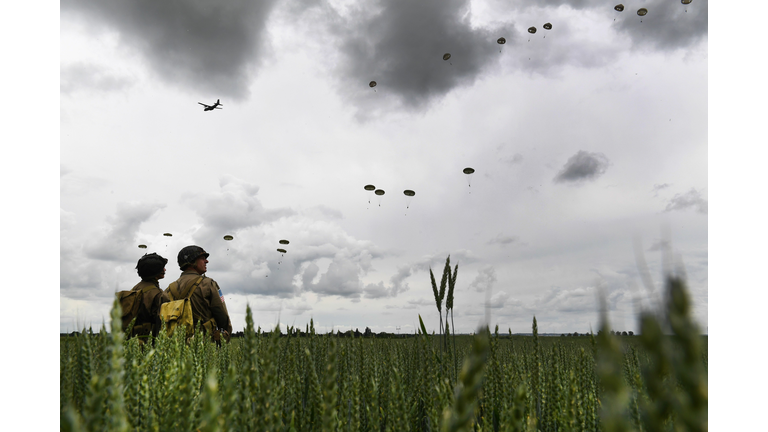 FRANCE-BRITAIN-WWII-DDAY-ANNIVERSARY (Photo Credit: Fred Tanneau, Getty Images)