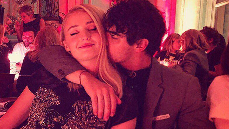 Joe Jonas takes daughters out on Halloween as Sophie Turner kisses