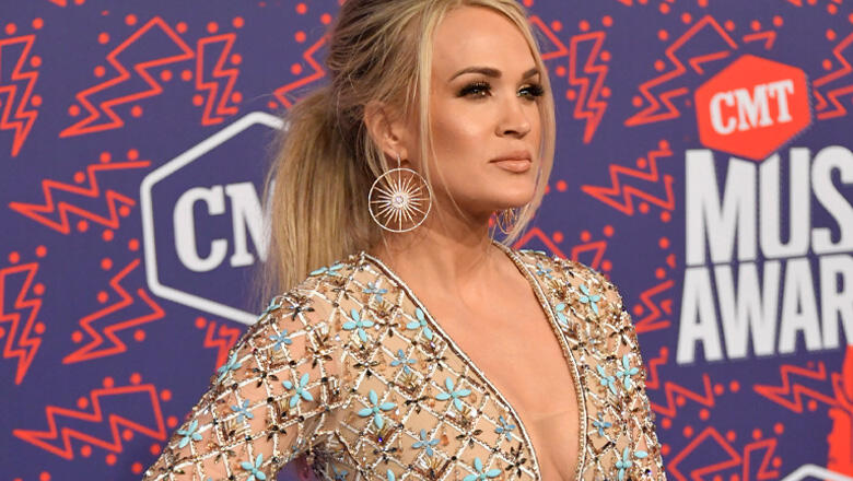 Carrie Underwood 'Pumped' Her Way To CMT Music Awards | iHeart