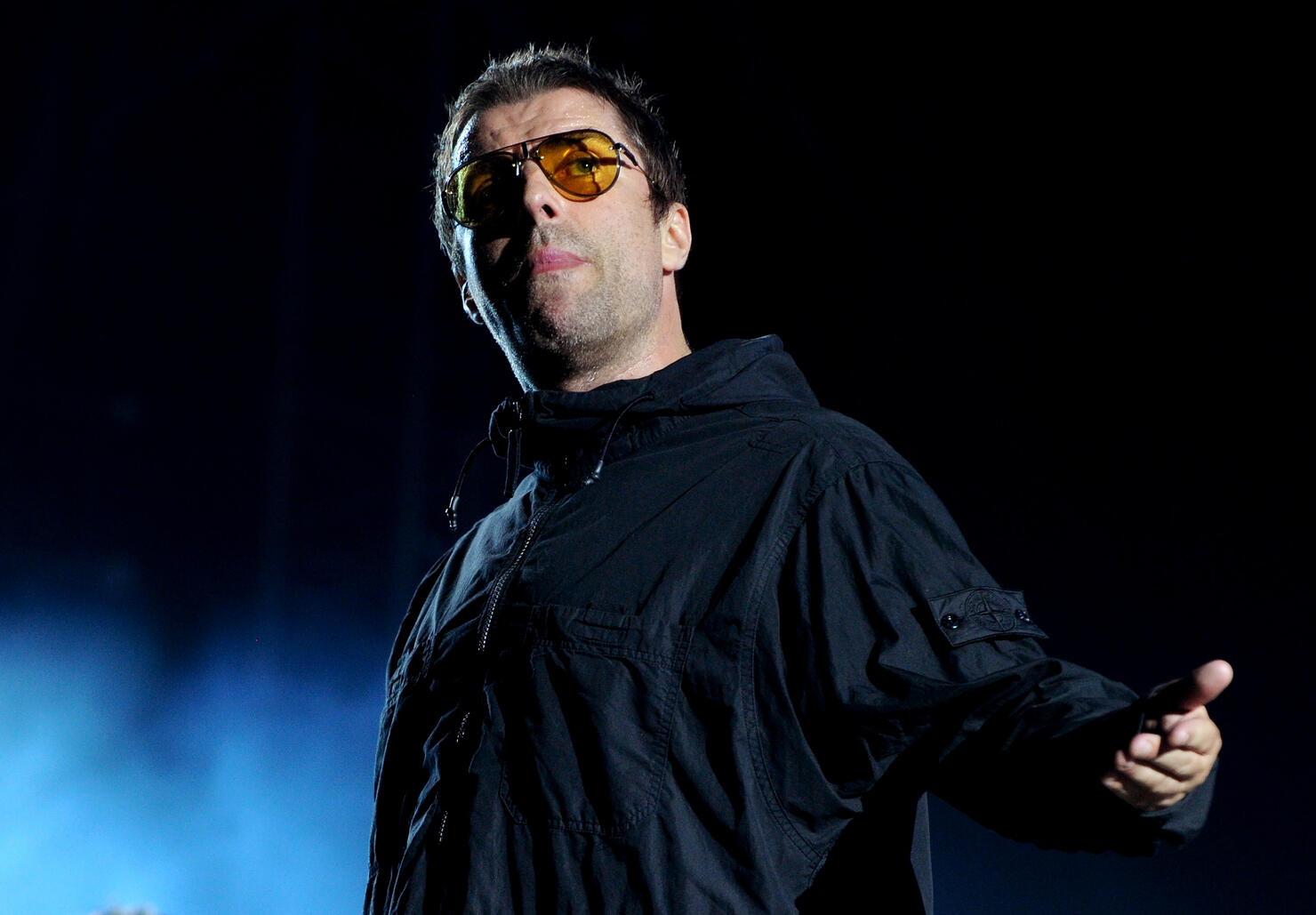 Liam Gallagher Performs At Emirates Old Trafford