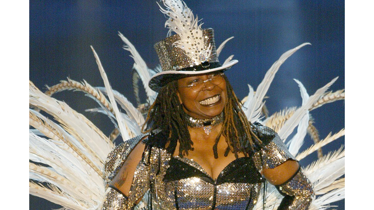 Actress and comedian Whoopi Goldberg opens the sho