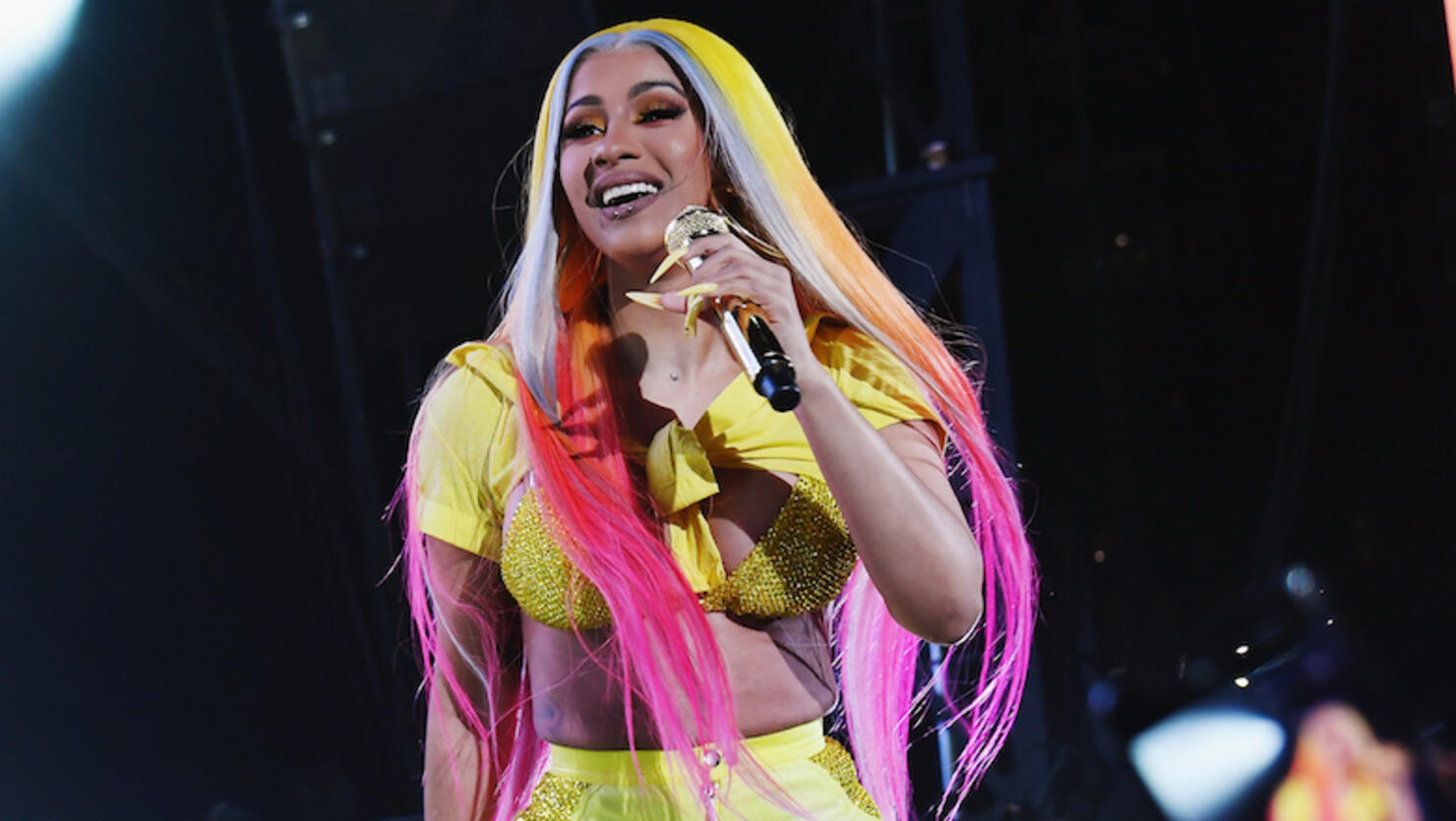 Cardi B returns to the stage after cancelling numerous shows due to  complications with liposuction