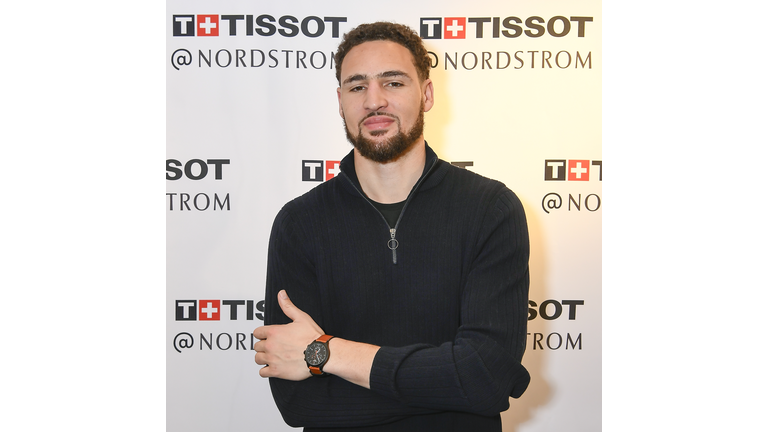 Tissot Brand Ambassador Klay Thompson of the Golden State Warriors Fan Meet & Greet