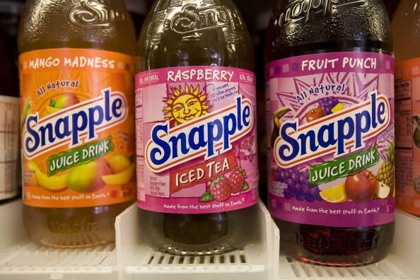 Coke Considers Buying Snapple And Mott Brands