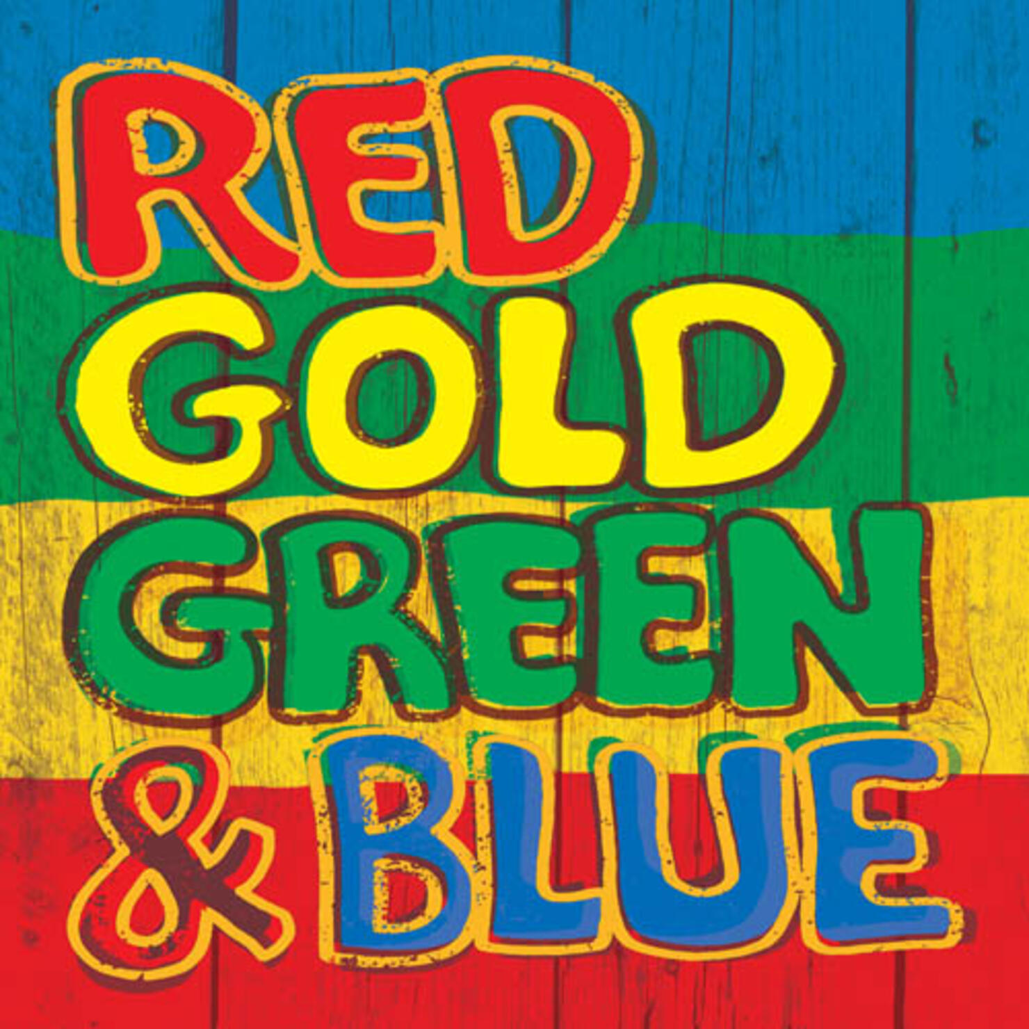 Red, Gold, Green & Blue