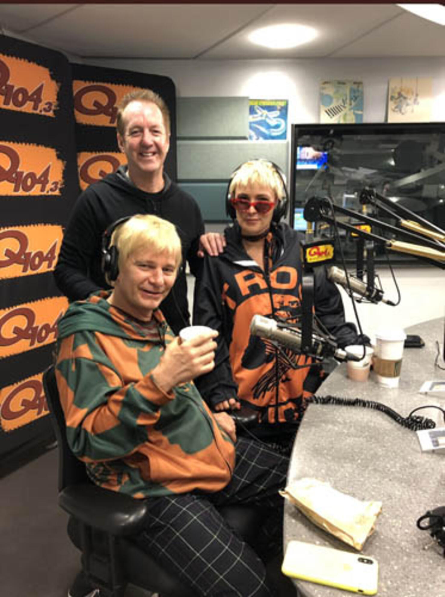 Jonathan Clarke, Zak Starkey and Sshh Liguz