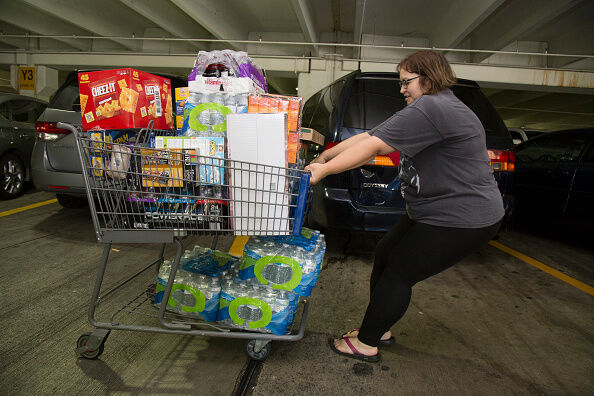 Is there a wrong way to push a shopping cart? 