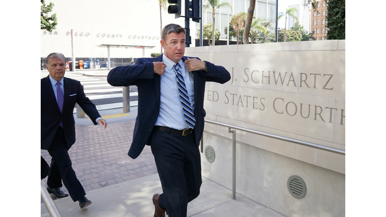 Duncan Hunter and His Wife Arraigned on Corruption Charges in San Diego