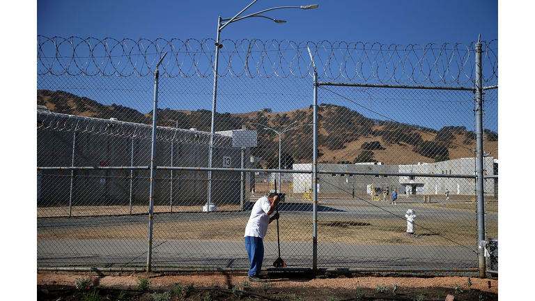 Inmates At California Prison Install Drought-Tolerant Garden