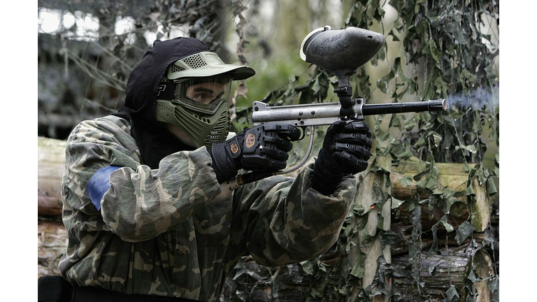 England Team Paintballing