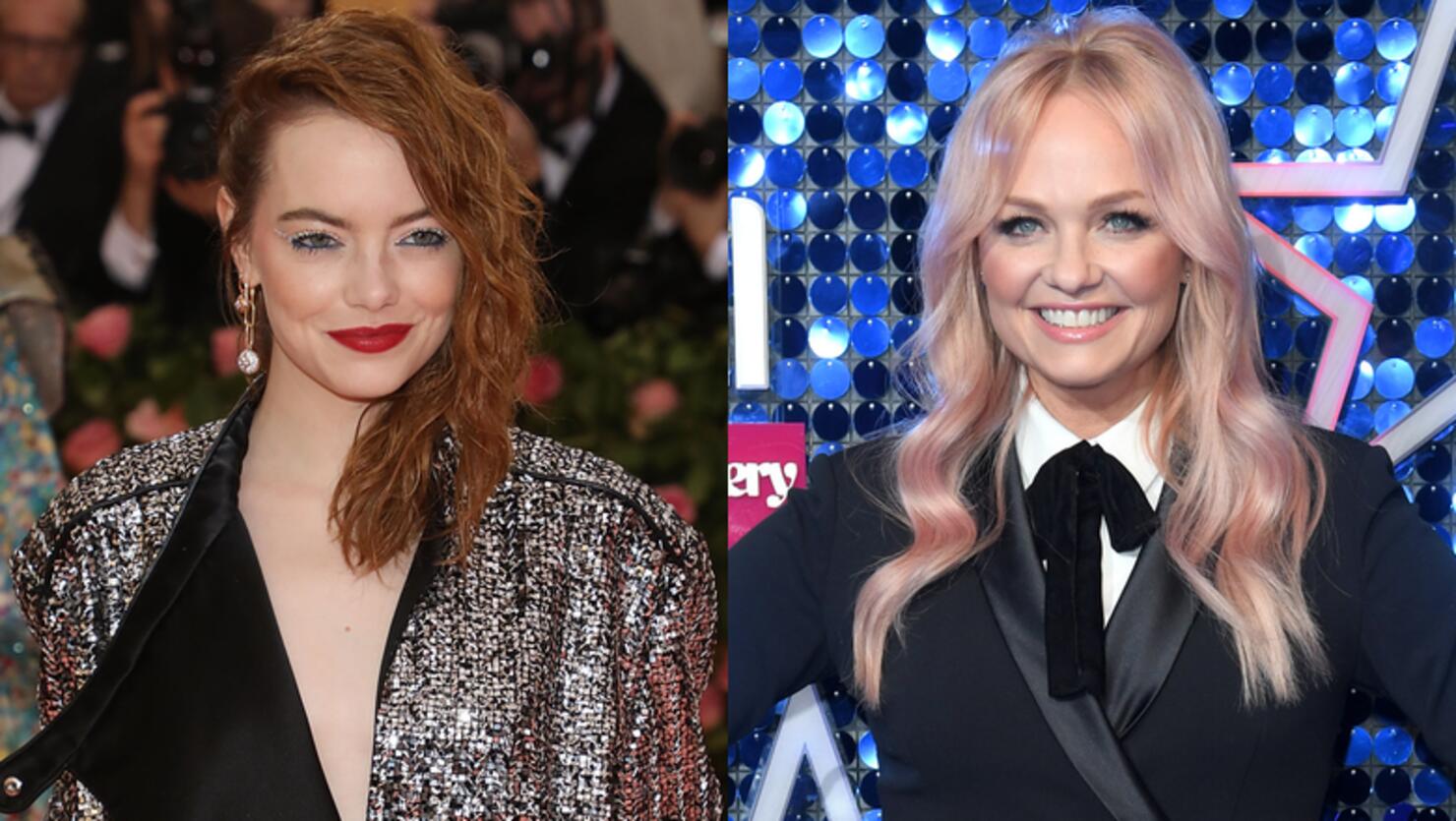 Emma Stone Finally Meets Emma Burton Irl During Spice Girls Reunion Tour Iheart