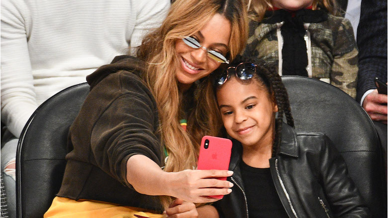 Celebrities At The 67th NBA All-Star Game: Team LeBron Vs. Team Stephen
