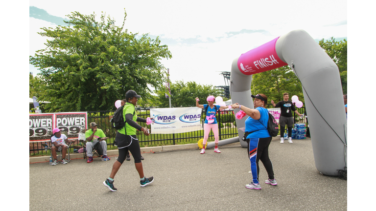 2019 Sista Strut Philadelphia Finish Line Photos. Photo: iHeartMedia Philly/Tricia Gdowik