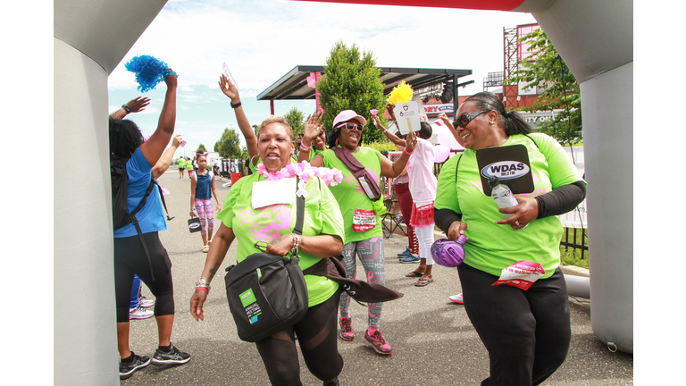 2019 Sista Strut Philadelphia Finish Line Photos. Photo: iHeartMedia Philly/Tricia Gdowik
