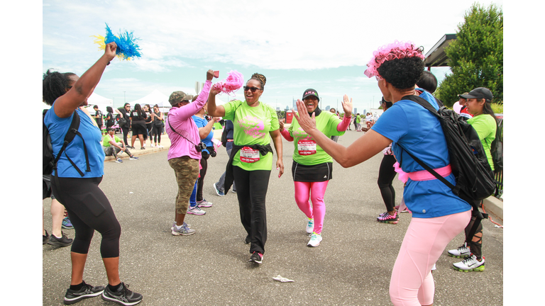 2019 Sista Strut Philadelphia Finish Line Photos. Photo: iHeartMedia Philly/Tricia Gdowik