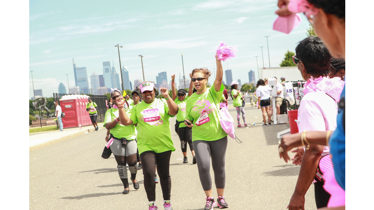 2019 Sista Strut Philadelphia Finish Line Photos. Photo: iHeartMedia Philly/Tricia Gdowik