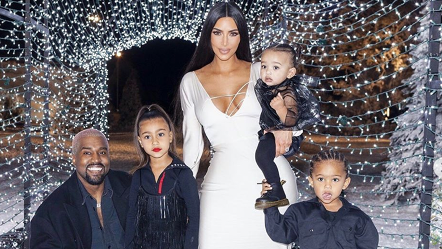 Kim Kardashian Shares First Photo Of Son Psalm With Older Brother Saint Iheart