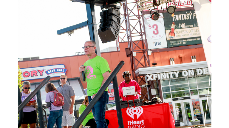 Charlie Prinzivalli of Acceptance Insurance at our 2019 Sista Strut Philadelphia. Photo: iHeartMedia Philly/Tricia Gdowik