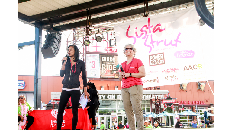 Dr. Vivian Bea and Evelyn Robles of MD Anderson Cooper at our 2019 Sista Strut Philadelphia. Photo: iHeartMedia Philly/Tricia Gdowik
