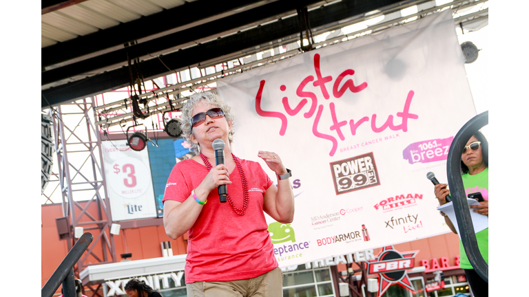 Evelyn Robles of MD Anderson Cooper at our 2019 Sista Strut Philadelphia. Photo: iHeartMedia Philly/Tricia Gdowik