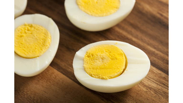 Organic Hard Boiled Eggs