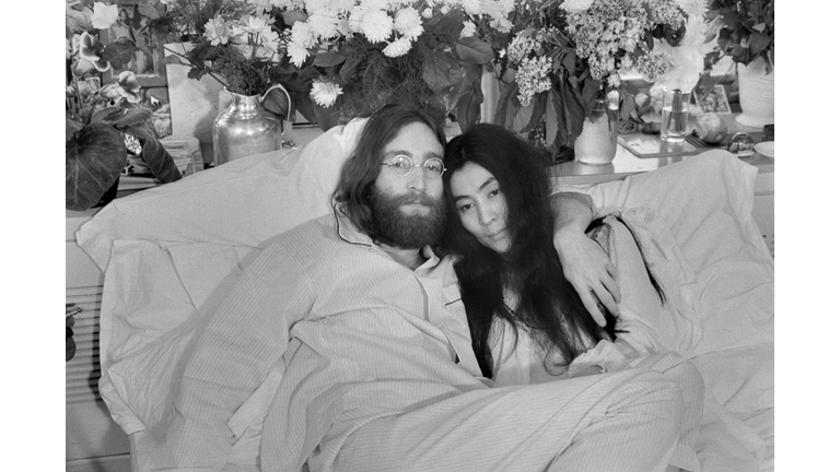 John Lennon and Yoko Ono