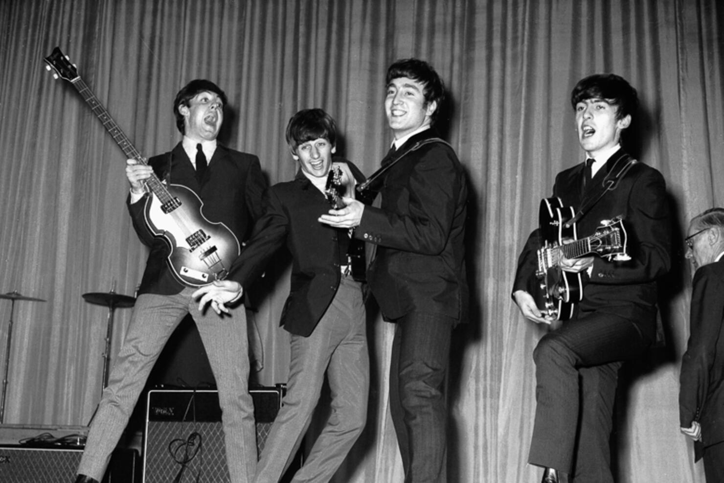 Leaping Beatles