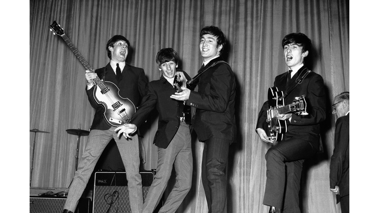 Leaping Beatles