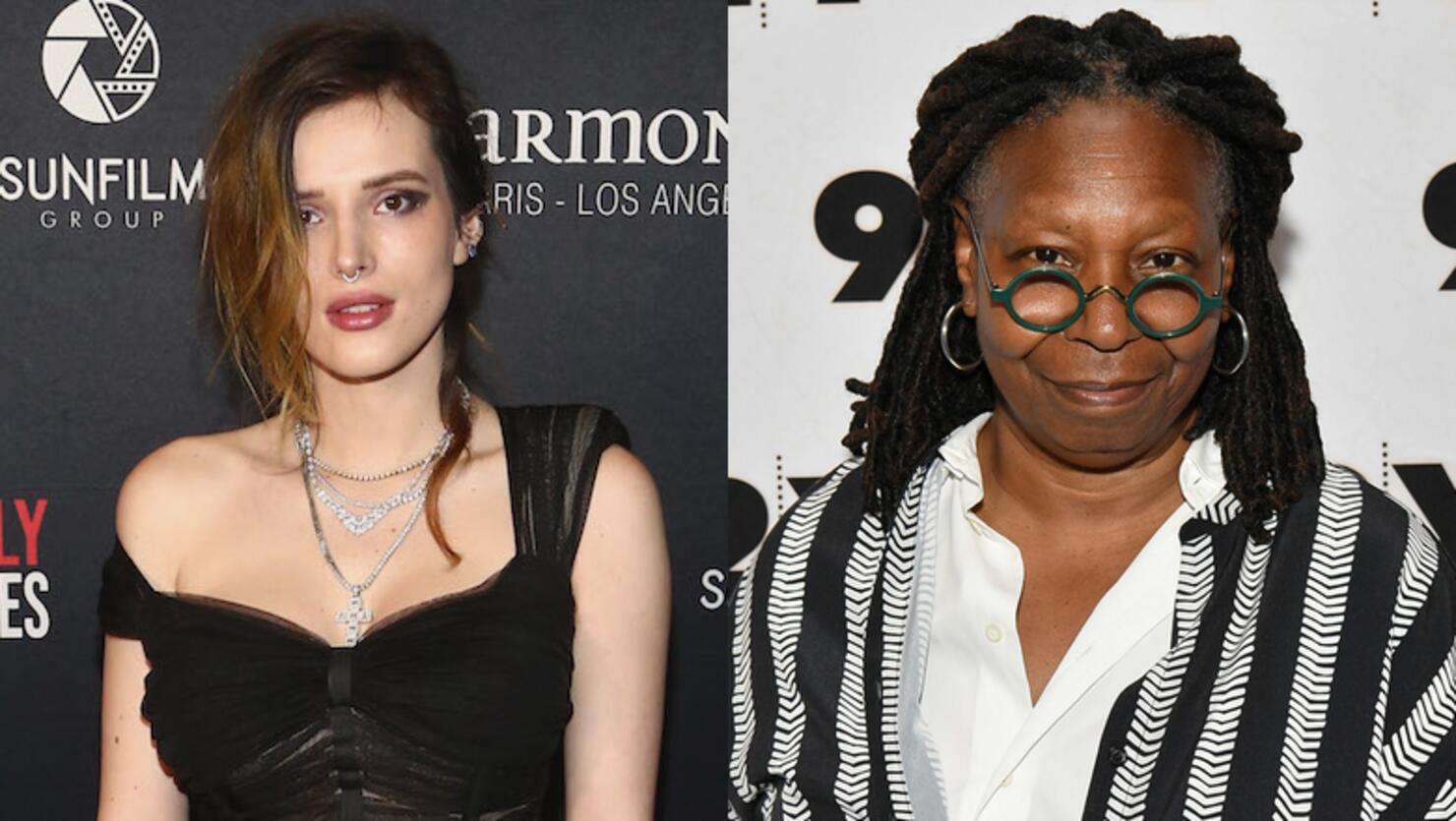 Bella Thorne Tearfully Calls Out Whoopi Goldberg For Shaming Her Nude Pics Iheart 