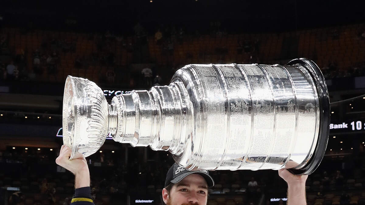 *WATCH* Blues Player Pukes All Over Himself During Stanley Cup Parade