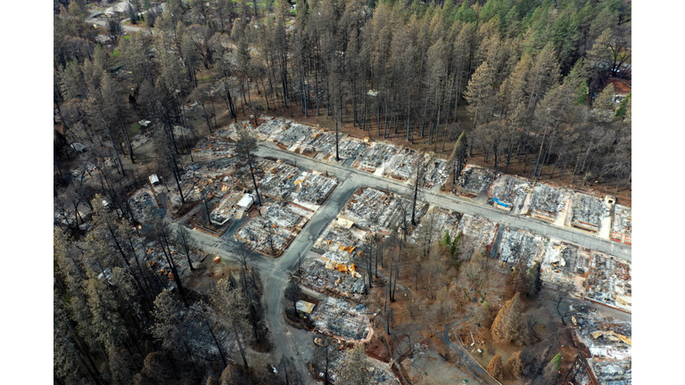 Town Of Paradise Wiped Out By The Camp Wildfire Continues Long Struggle To Rebuild