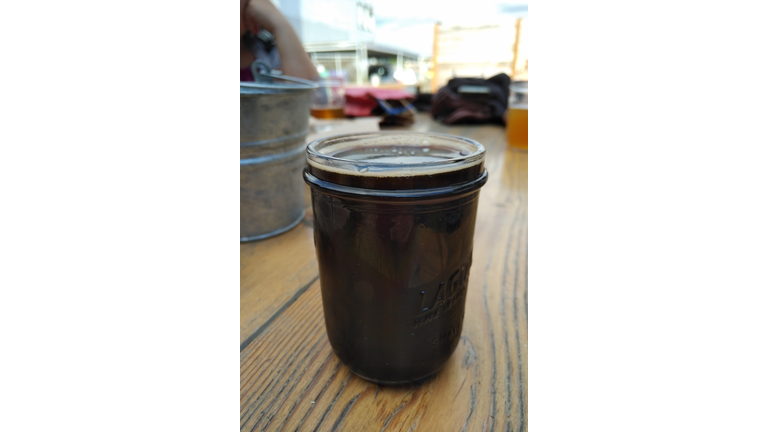 Matt had a Penny's Porter (12%!)