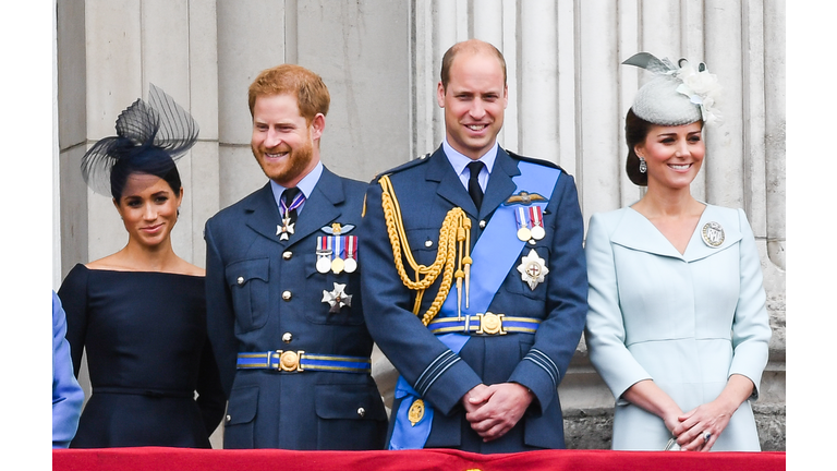 Members Of The Royal Family Attend Events To Mark The Centenary Of The RAF