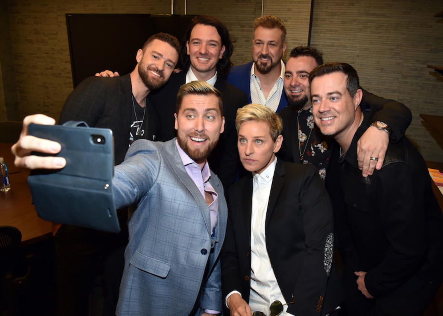 NSYNC Honored With Star On The Hollywood Walk Of Fame