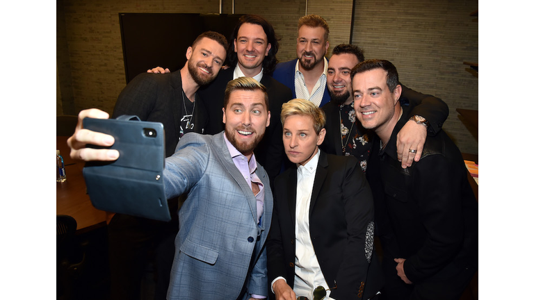 NSYNC Honored With Star On The Hollywood Walk Of Fame