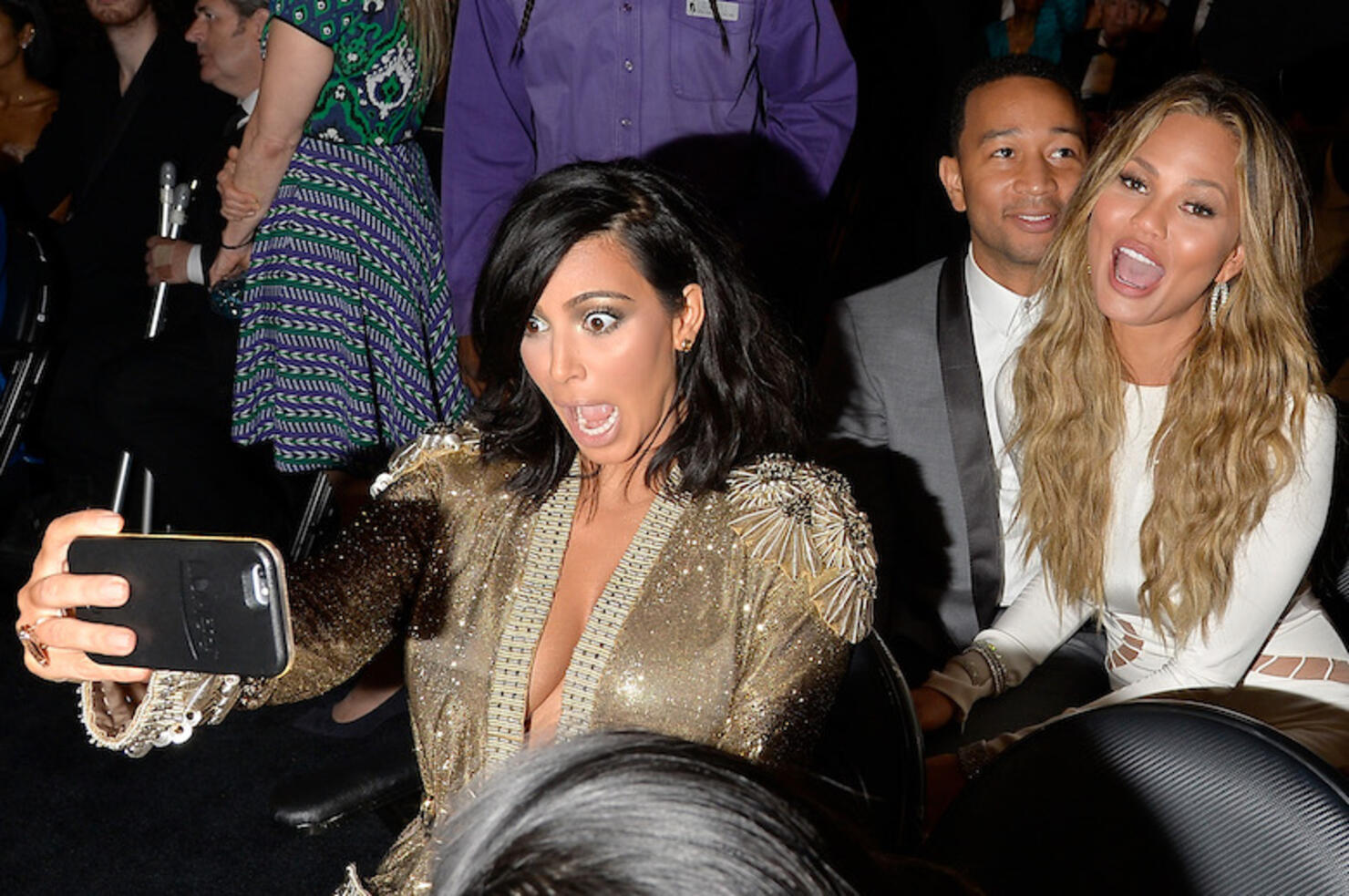 The 57th Annual GRAMMY Awards - Backstage And Audience