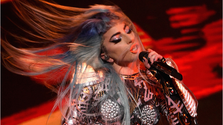 "LADY GAGA ENIGMA" Performs At Park MGM Las Vegas - New Year's Eve