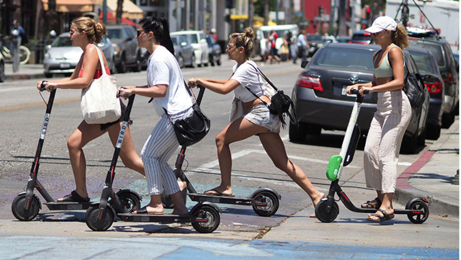 US-LIFESTYLE-TECHNOLOGY-ELECTRIC SCOOTER