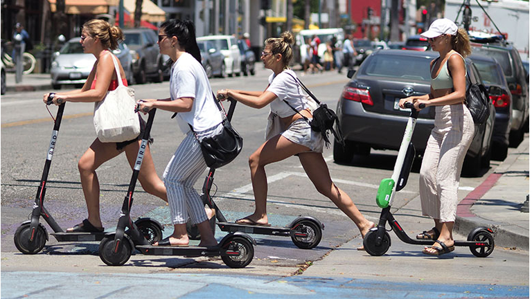US-LIFESTYLE-TECHNOLOGY-ELECTRIC SCOOTER