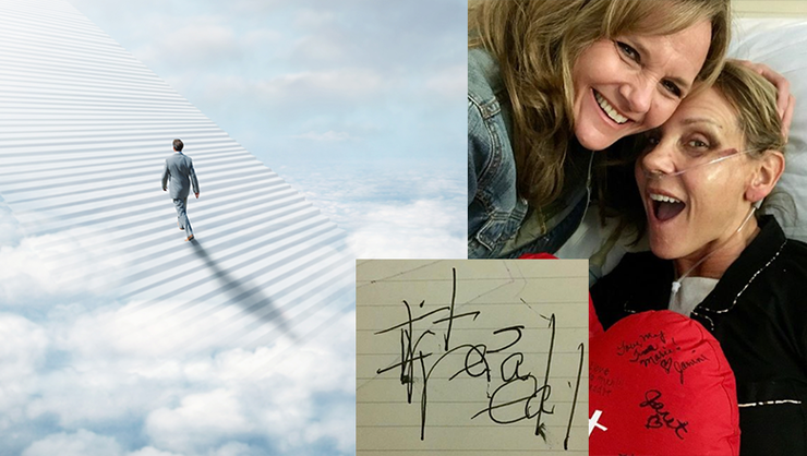 %name El extraño caso de una mujer que murió por 27 minutos y que escribió un misterioso mensaje luego de ser revivida