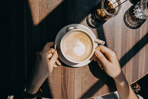 coffee with cream
