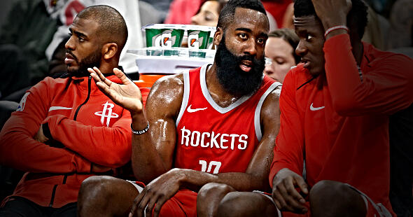 Daryl Morey: Reports of a Chris Paul and James Harden Beef Were 'Nonsense' - Thumbnail Image