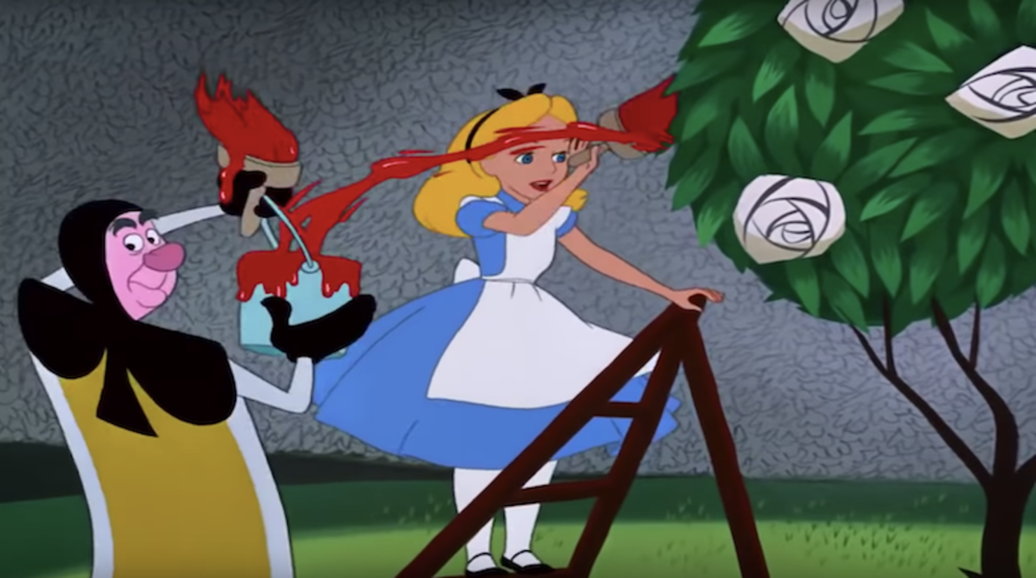 Disney - “Who’s Been Painting My Roses” from Alice in Wonderland
